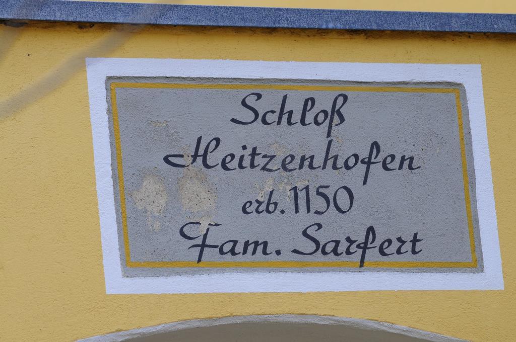Hotel Schlossresidenz Heitzenhofen Duggendorf Eksteriør billede